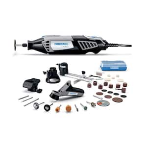 4000 Series 1.6 Amp Variable Speed Corded Rotary Tool Kit with 34 Accessories, 4 Attachments and Carrying Case
