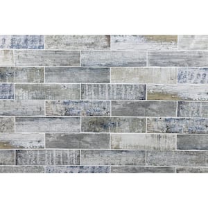 Strait Wood 3 in. x 12 in. 8mm Matte Ceramic Subway Wall Tile (22-piece 5.38 sq. ft. / box)