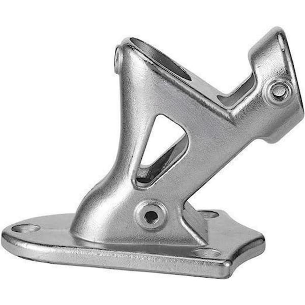 Cubilan Stainless Steel Heavy-Duty Flag Pole Holder, Wall Mount House and Estate Flag Pole Bracket