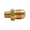1/8' ale Feale Brass Flared Fittings Copper Pipe Flare Fitting For Gas