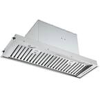 KOBE Range Hoods KOBE 36 in. 550 CFM Indoor Insert Range Hood in ...