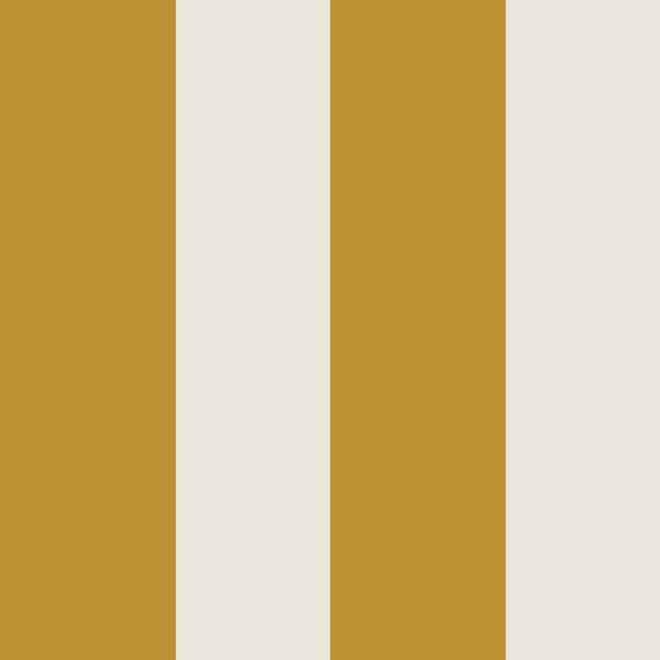 JOULES Joules Harborough Stripe Antique Gold Wallpaper
