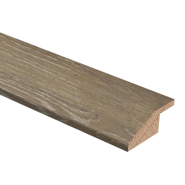 Zamma Oak Driftwood Wire Brushed 3/8 in. Thick x 1-3/4 in. Wide x 94 in. Length Hardwood Multi-Purpose Reducer Molding