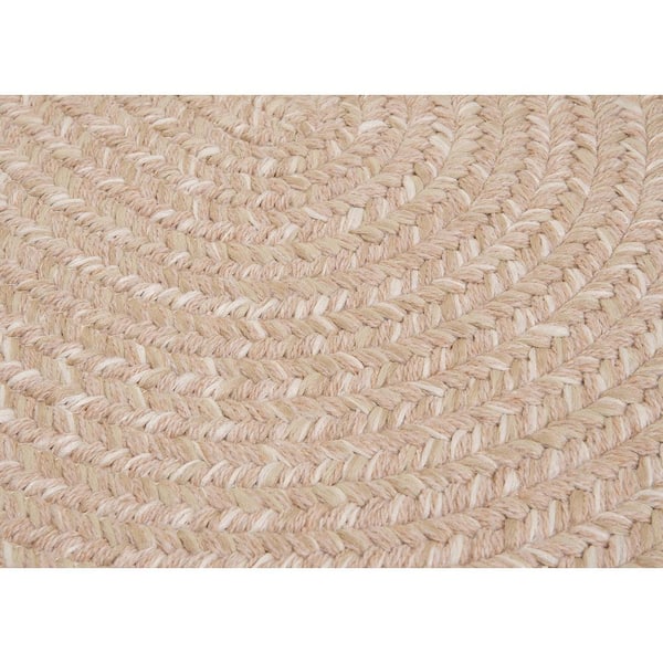 Cicero Oatmeal 2 ft. x 3 ft. Oval Braided Area Rug