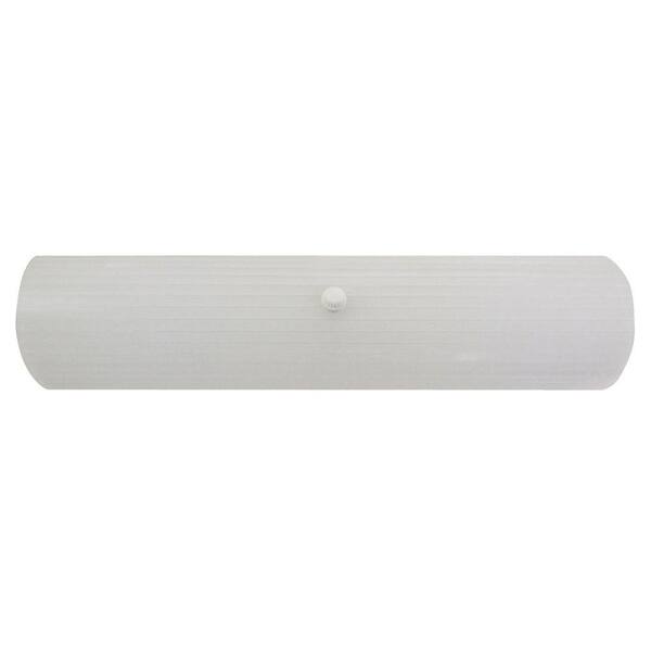 Aspects Multi-Use 2-Light White Fluorescent Wall Mount Vanity Light