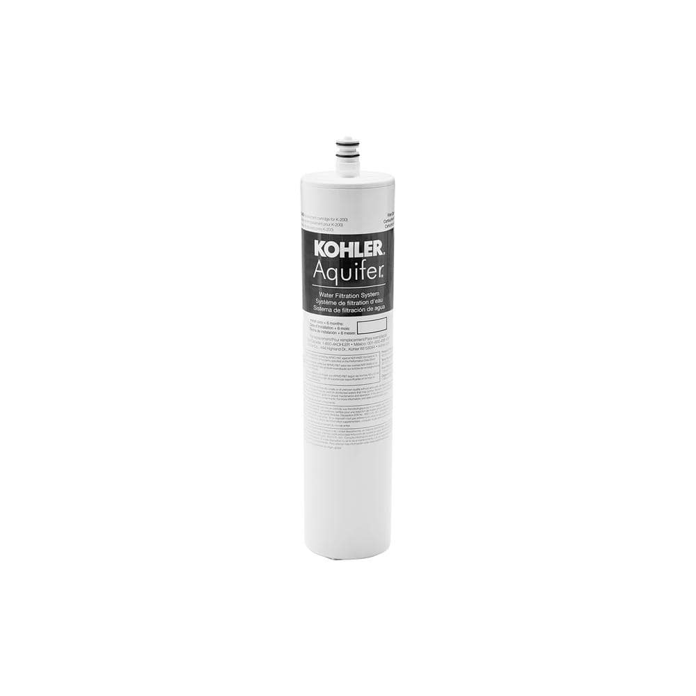 KOHLER Aquifer Replacement Filter Cartridge in White K20852NA The