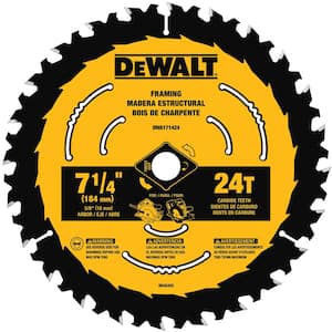 7-1/4 in. 24-Tooth Circular Saw Blade