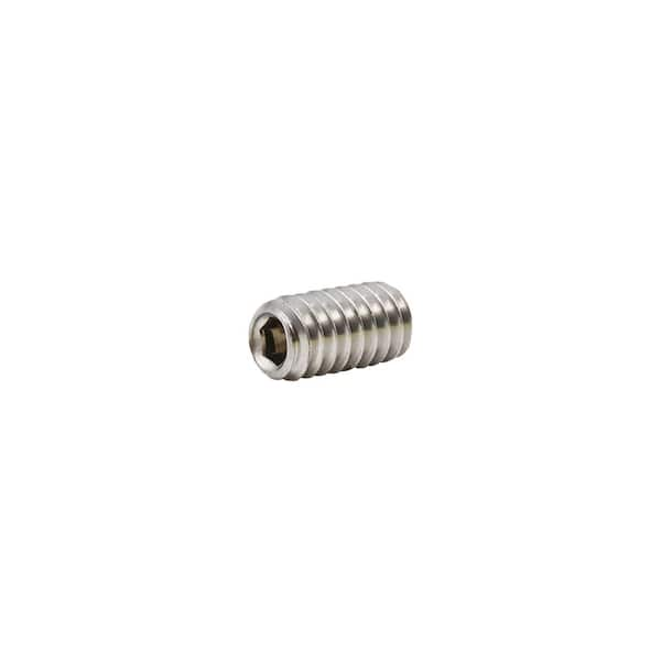 Everbilt 1/4 in. - 20 x 1/2 in. Stainless-Steel Socket Set Screw (2-Pieces)