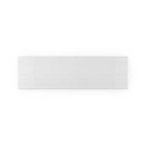 Moonlight Gray 6 in. x 20 in. Glossy Ceramic Wall Tile (0.833 sq. ft. /Each)
