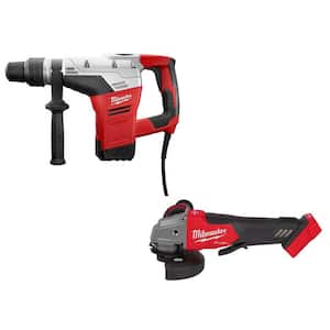 1-9/16 in. SDS-Max Rotary Hammer w/M18 FUEL 18V Lithium-Ion Brushless Cordless 4-1/2 in./5 in. Grinder