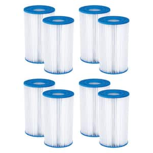 11.75 in. Dia Replacement Type B Pool and Spa Filter Cartridge (8-Pack)