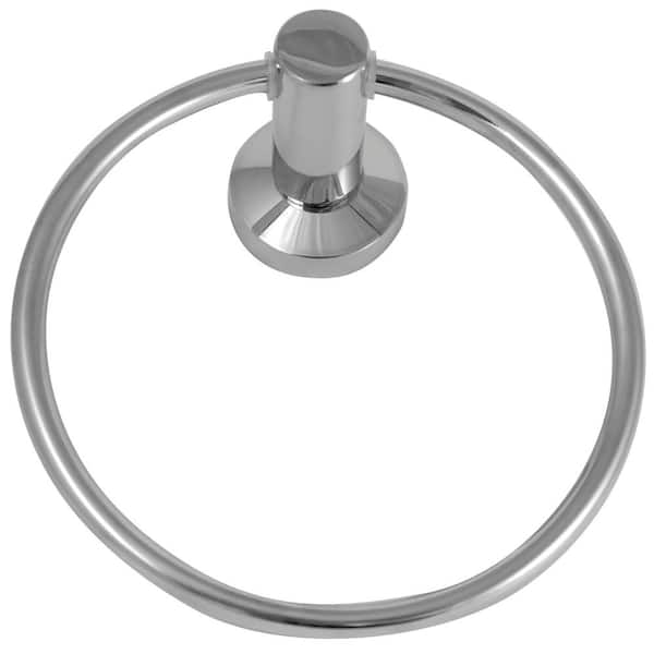 Paradise Bathworks Nirvana Towel Ring in Polished Chrome