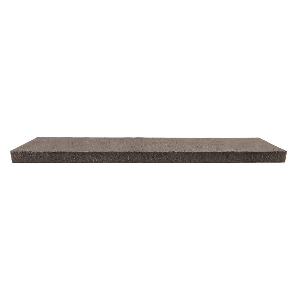 48 in. x 10 in. Desert Sunrise Stacked Stone Faux Stone Siding Wall Cap price history on PriceWatchPro