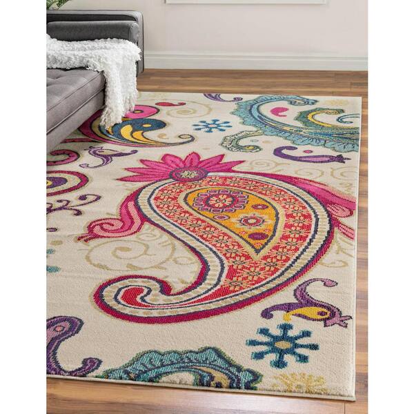 Estrella Rodeo Beige 3' 3 x 5' 3 Area Rug