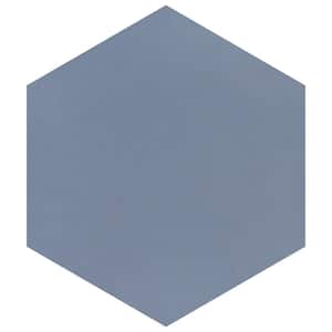 Textile Hex Ducados 9-7/8 in. x 8-5/8 in. Porcelain Floor and Wall Tile (11.56 sq. ft. / Case)