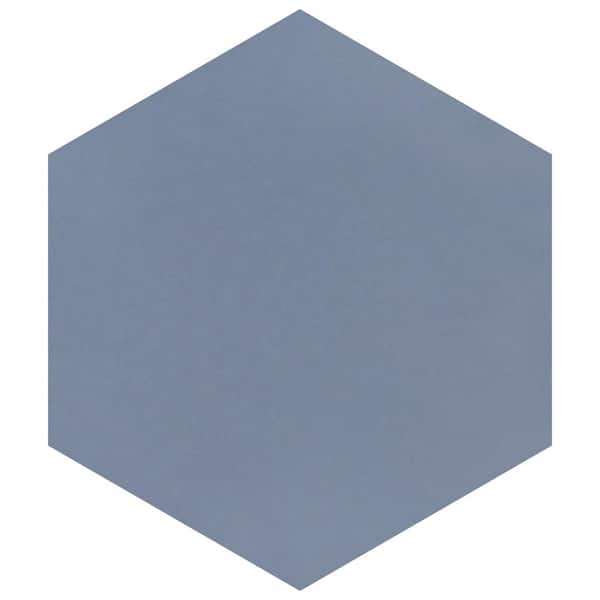 Merola Tile Textile Basic Hex Ducados 8-5/8 in. x 9-7/8 in. Porcelain Floor and Wall Tile (11.5 sq. ft./Case)