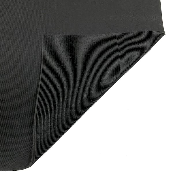 The Gas Grill Splatter Mat Black Soft Touch Non-woven Polypropylene  Rectangular Grill Mat in the Grill Mats department at