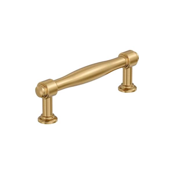 Enlivity 3-3/4 in. (96 mm) Center-to-Center Champagne Bronze Bar Cabinet Pull