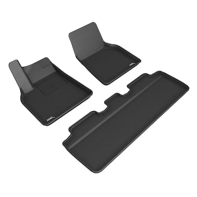 Kagu Series Custom Fit Floor Mat Liner Set for 2021 Tesla Model Y