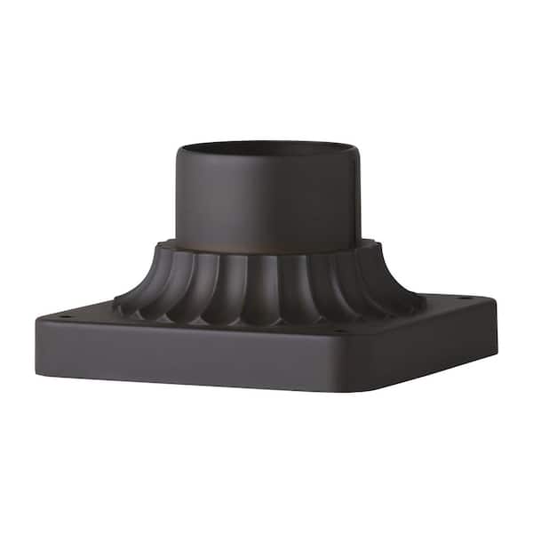 6.75 in. W Sable Outdoor Die-Cast Aluminum Pier Mount Base
