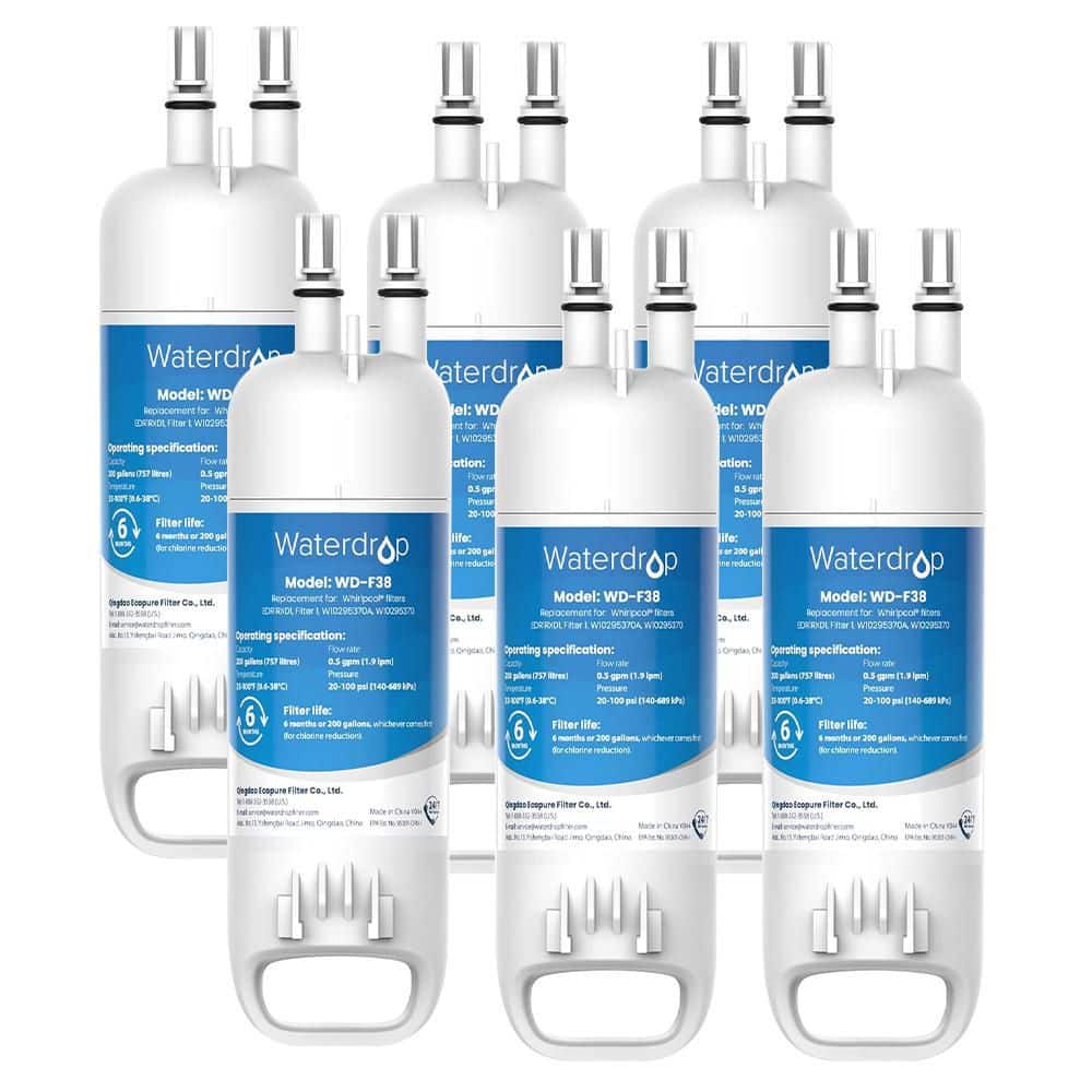 EDR1RXD1 Refrigerator Water Filter Replacement for Everydrop Filter 1, W10295370A, Kenmore 46-9081,46-9930, 6-Pack price history on PriceWatchPro