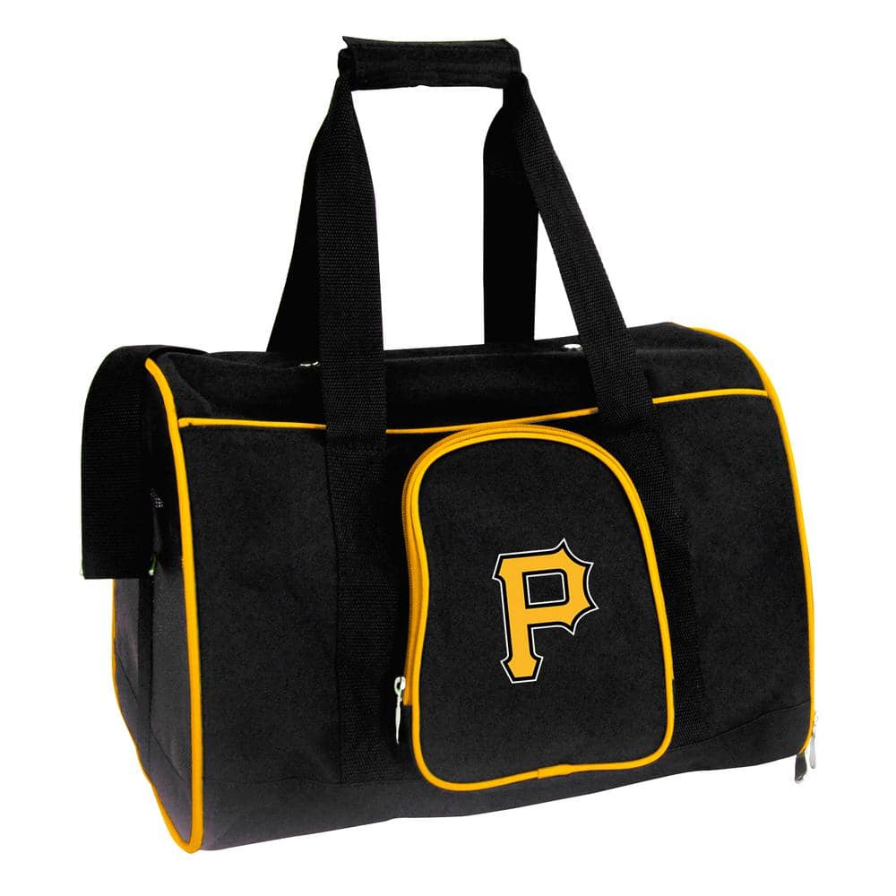 Denco MLB Pittsburgh Pirates Pet Carrier Premium 16 in. Bag in Yellow ...
