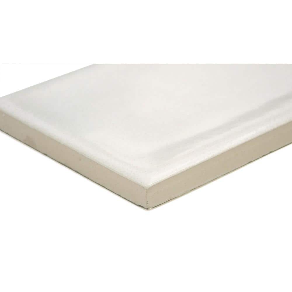 Raku White 3x12 Matte Ceramic Wall Tile