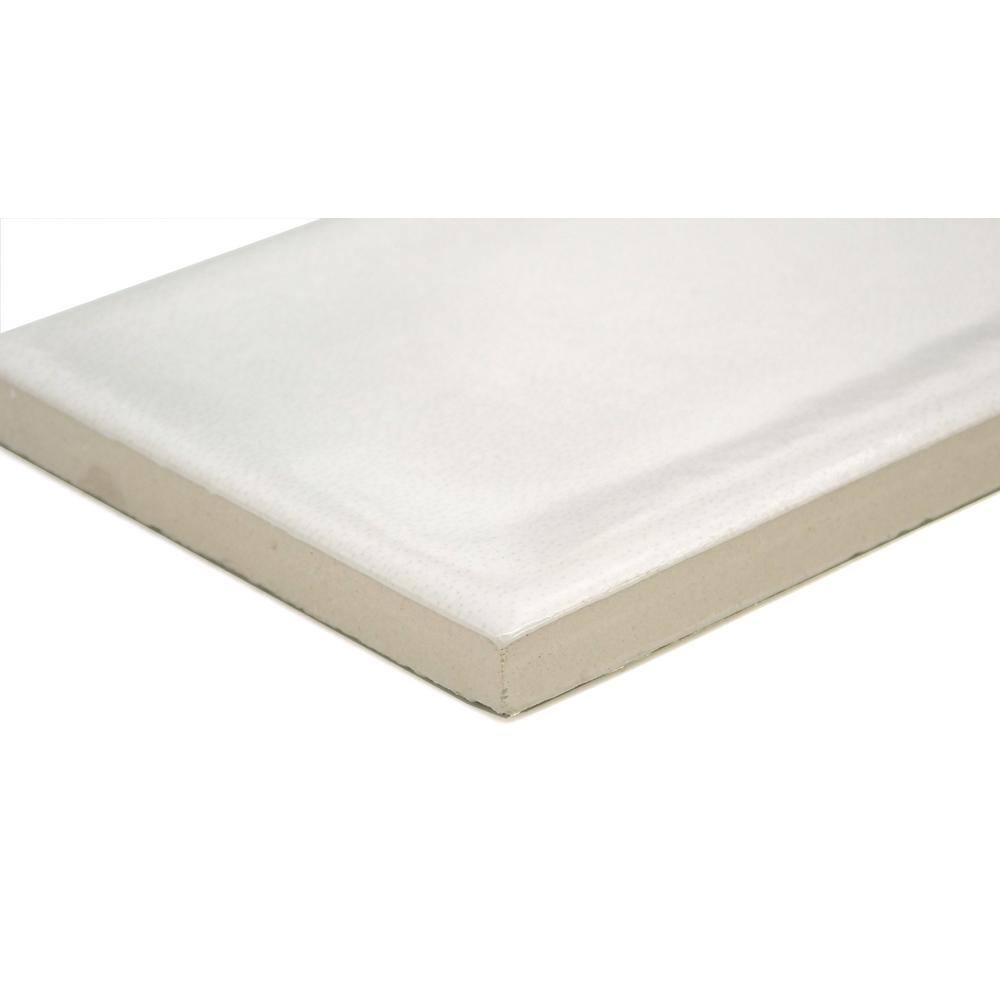 Raku White 3x12 Matte Ceramic Wall Tile