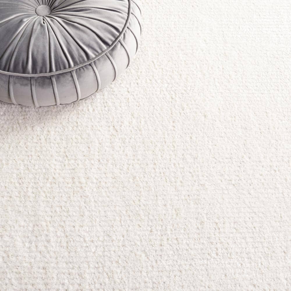 Melody Ivory 8 ft. x 10 ft. Solid Parallel Area Rug - thumbnail 5
