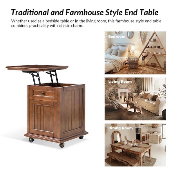 Buy Traditional Farmhouse End Table