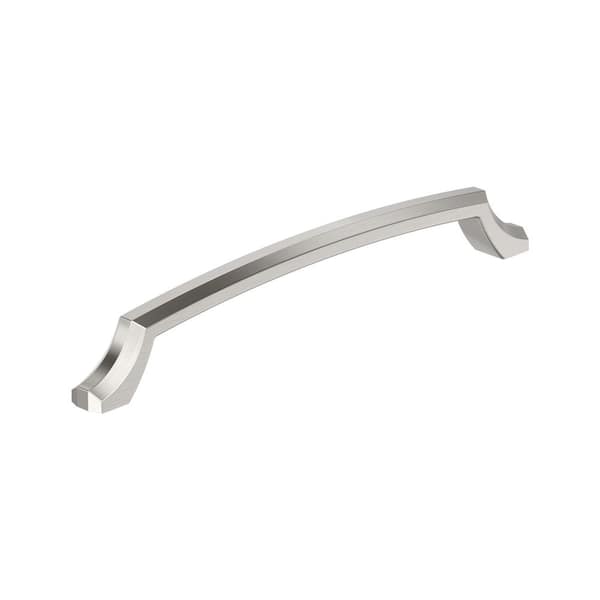 Amerock Bellamy 12 in. (305 mm) Center-to-Center Satin Nickel Classic Appliance Pull