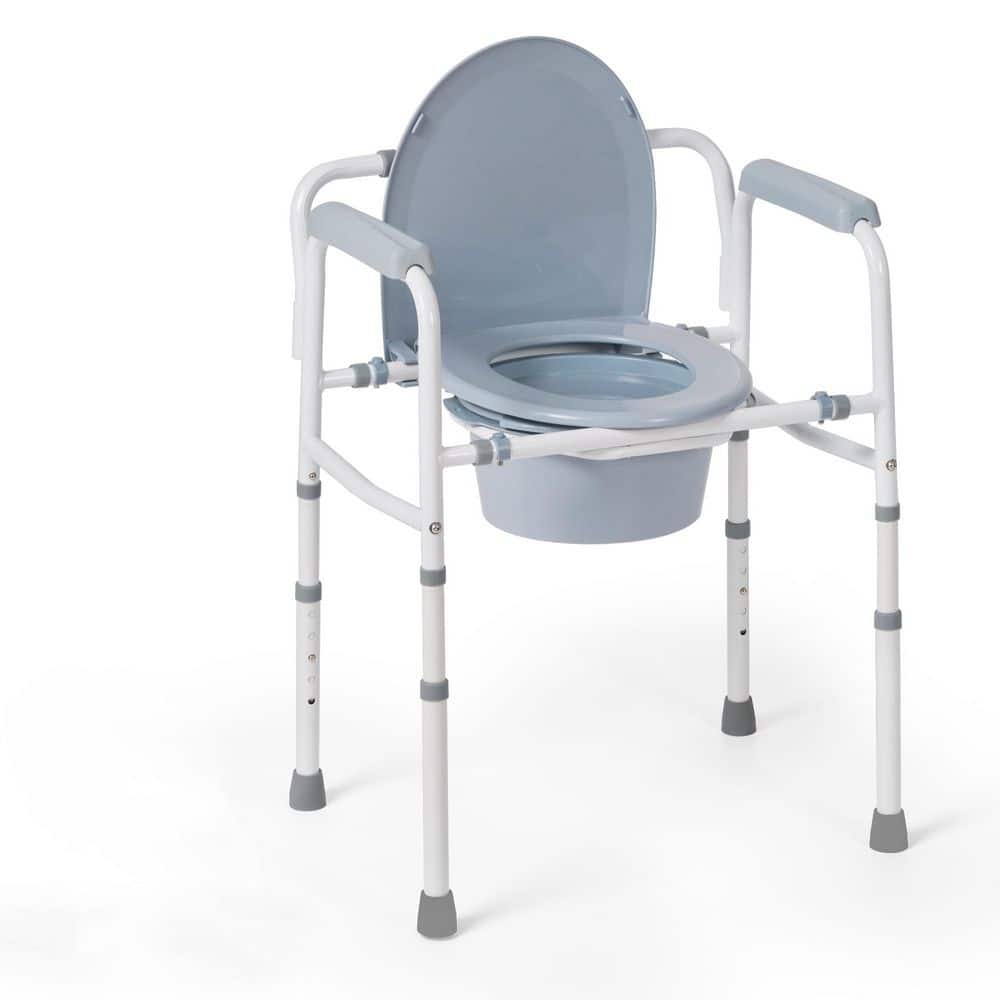 COMMODE CHAIR ポータブルトイレ 新品未使用 Wudkey Bedside Commode Chair with Bucket for Seniors, Portable