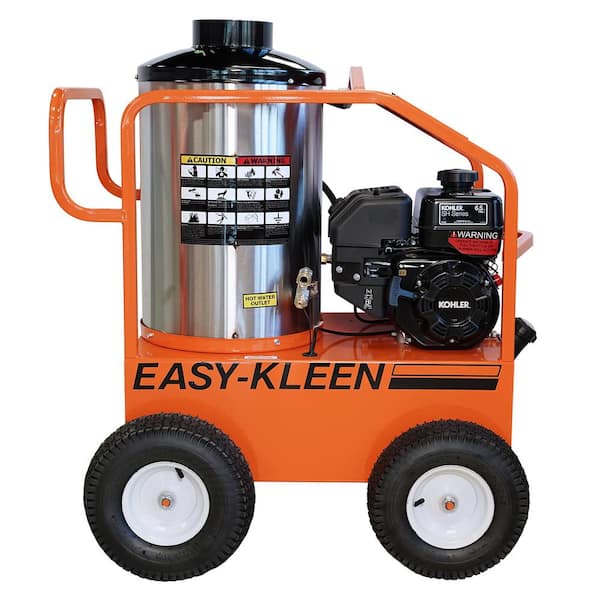 EASY-KLEEN Commercial 2700 PSI 3 GPM Gasoline Driven Hot Water Pressure Washer