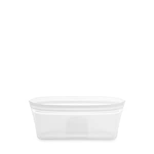 Zip Top Dish, Frost, Large, 32 Ounce
