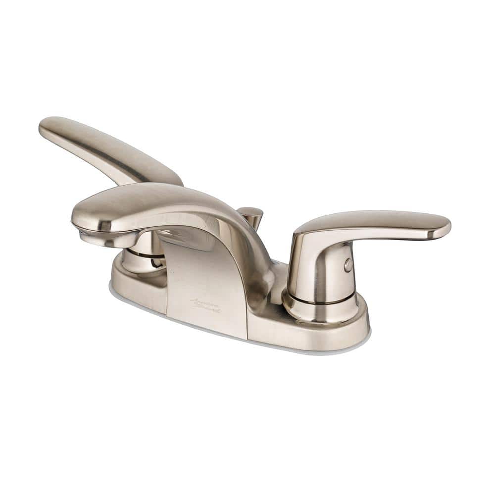 Colony Pro Brushed Nickel 2-Handle Centerset Bathroom Faucet