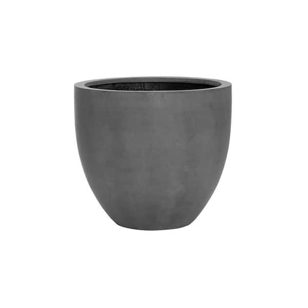Vasesource 17.5 in. x 19.75 in. Grey Jesslyn S Round Planter Pot