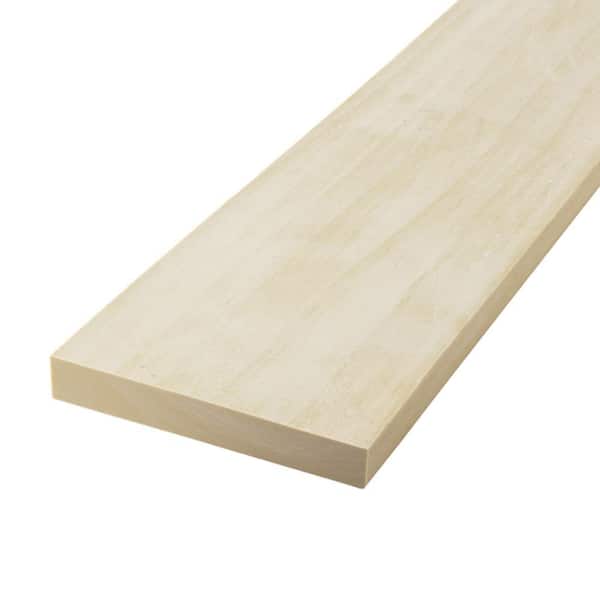 HD 1x6 3/4 in. x 5-1/2 in. x 96 in. Polyurethane Flexible Flat Stock S4S Moulding