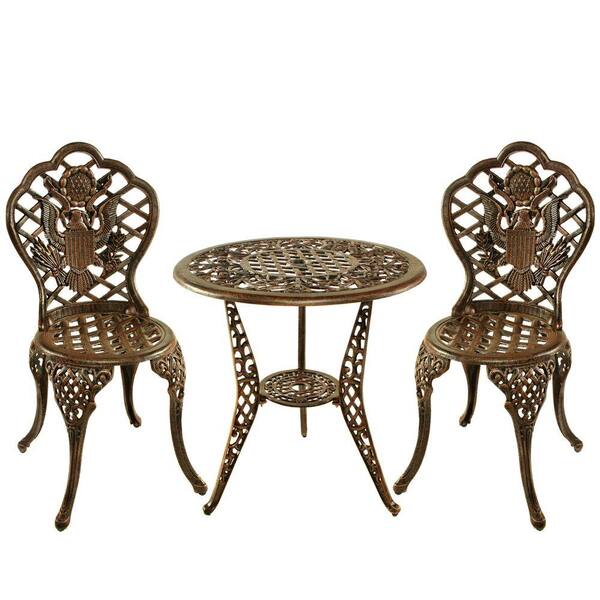 Oakland Living American Eagle 3-Piece Patio Bistro Set