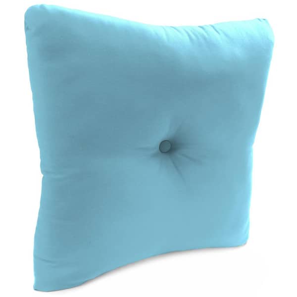 Jordan Manufacturing 24 in. W x 23.5 in. H x 7 in. T Square Tufted Outdoor Chair Back Cushion