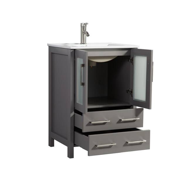 Vanity Art Brescia 24 In W X 18 D, Azucena 24 5 Wall Mounted Single Bathroom Vanity Set