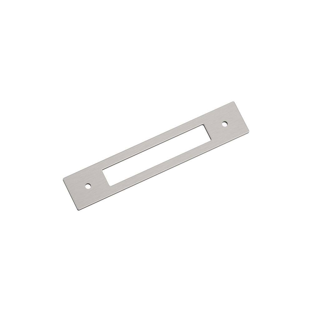 Medora 5-1/16 in. Center-to-Center Rectangle Satin Nickel Pull Cabinet Backplate price history on PriceWatchPro