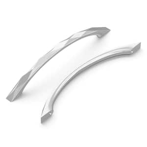 Karat Collection Cabinet Pull 6-5/16 in. (160 mm) Center to Center Chrome Finish Modern Zinc Arch Pull (1-Pack)