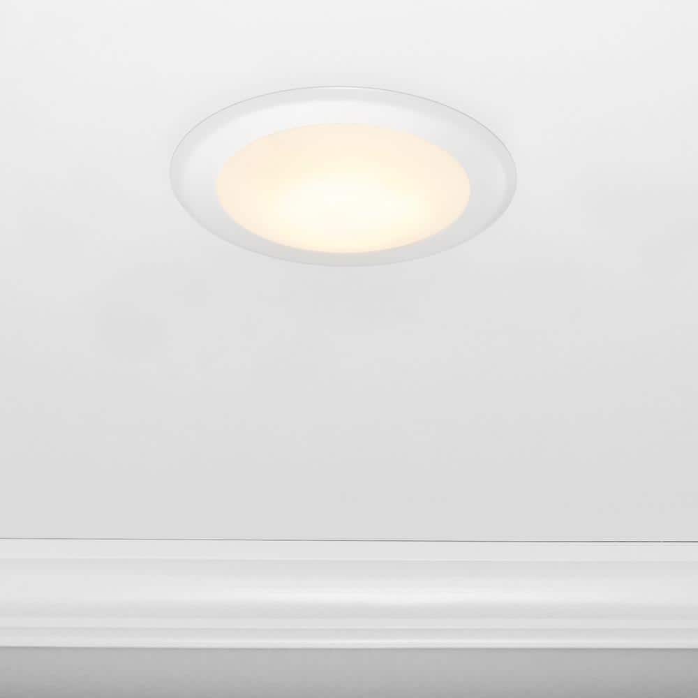 Maxxima 7.5" White LED Flush Mount Ceiling Light Fixture
