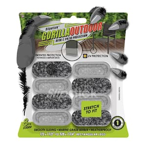 Gorilla Outdoor Clear Sleeve Rect Small Pads