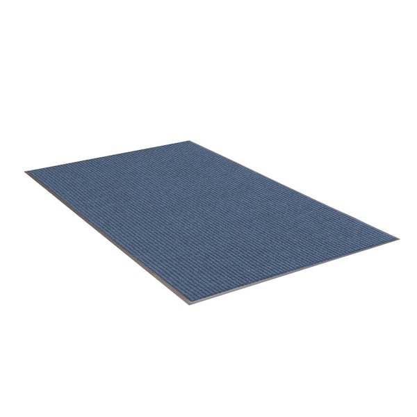 Apache Rib Williamsburg Blue 2 ft. x 3 ft. Indoor/Outdoor Commercial Door Mat