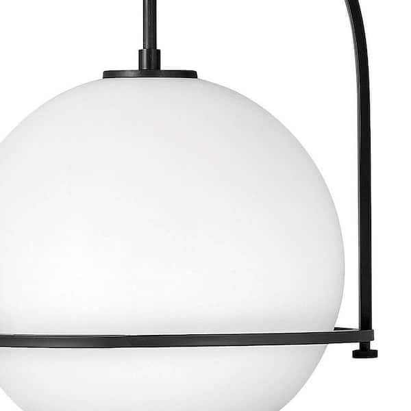 HINKLEY - Somerset 1-Light Black Shaded Pendant Light