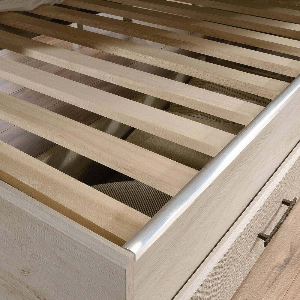 Chalked Chestnut Twin Daybed with Storage Drawers and Casters