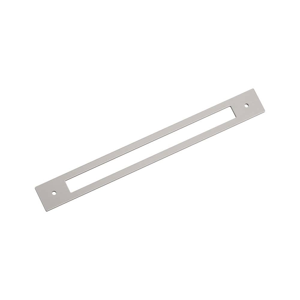 Medora 10-1/16 in. Center-to-Center Rectangle Satin Nickel Pull Cabinet Backplate price history on PriceWatchPro