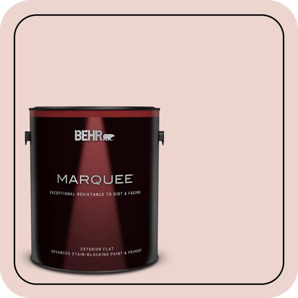1 gal. #S170-1 Ole Pink Flat Exterior Paint & Primer price history on PriceWatchPro