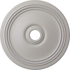 1-1/4 in. x 24 in. x 24 in. Polyurethane Diane Ceiling Medallion, Ultra Pure White